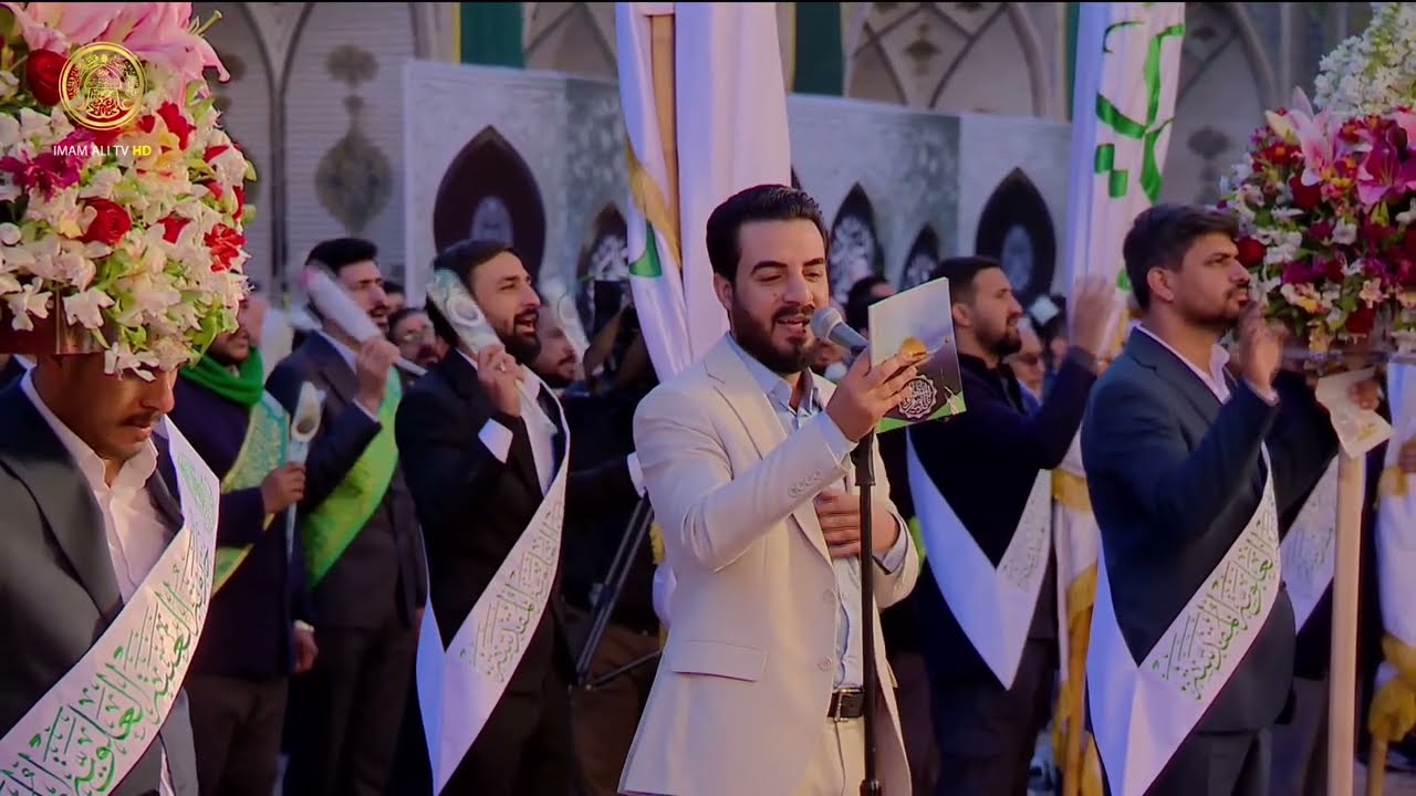 موكب خدم العتبة المقدسة يحيون ذكرى ولادة الامام الحجة المنتظر (عجل الله فرجه ) (15) شعبان 1447 هـ