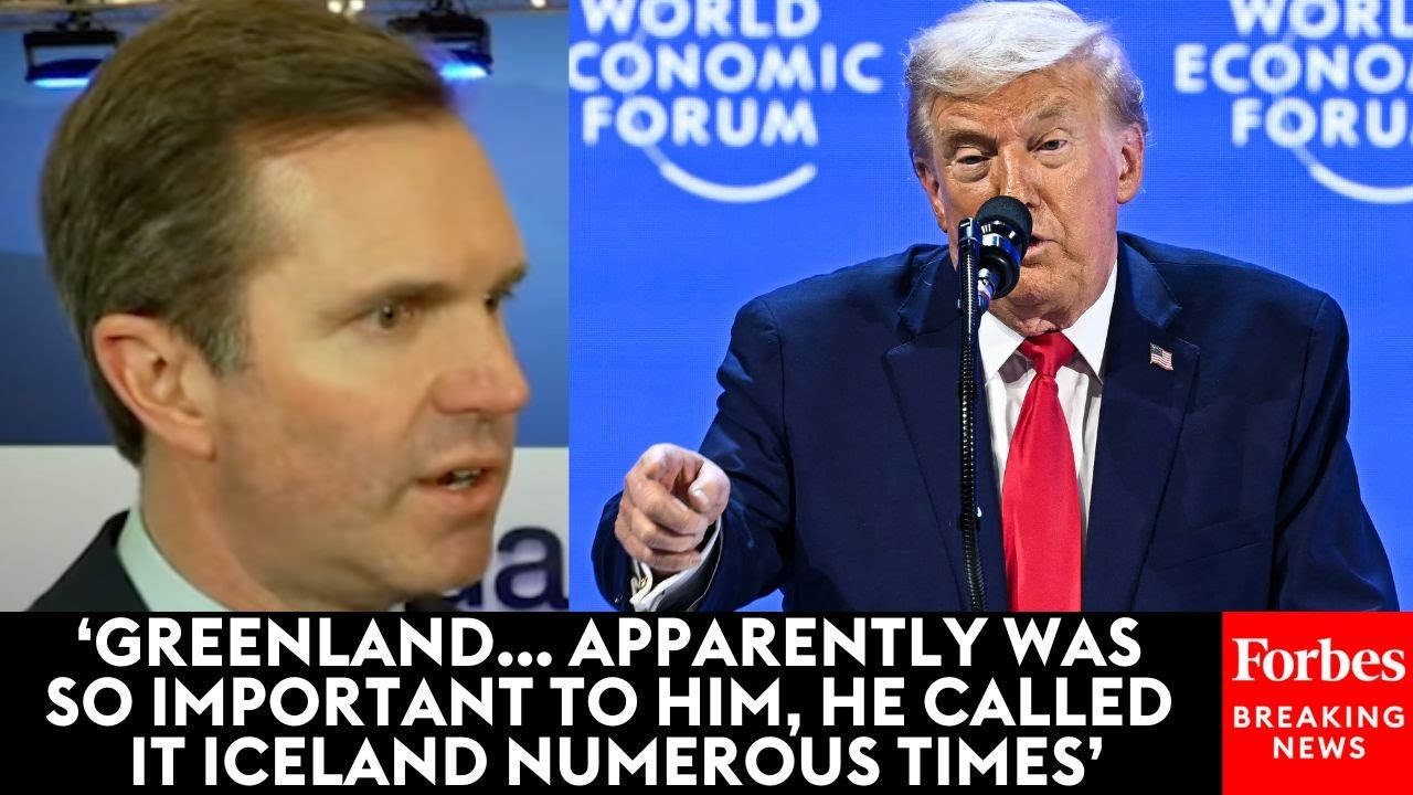 'He Basically Said Canada Owes Its Existence To The' US: Beshear Rips Trump's Davos Speech To Shreds