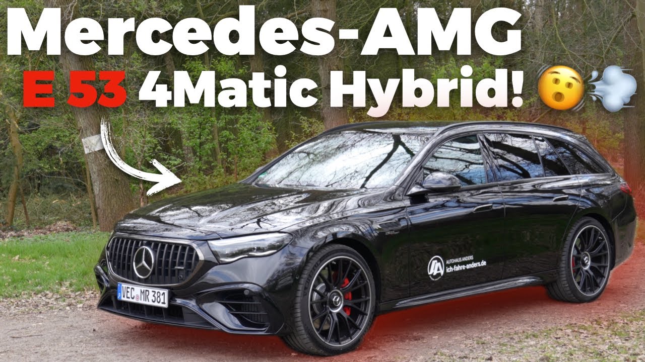 Mercedes E53 AMG 4Matic Hybrid hat richtig POWER! 💨😲