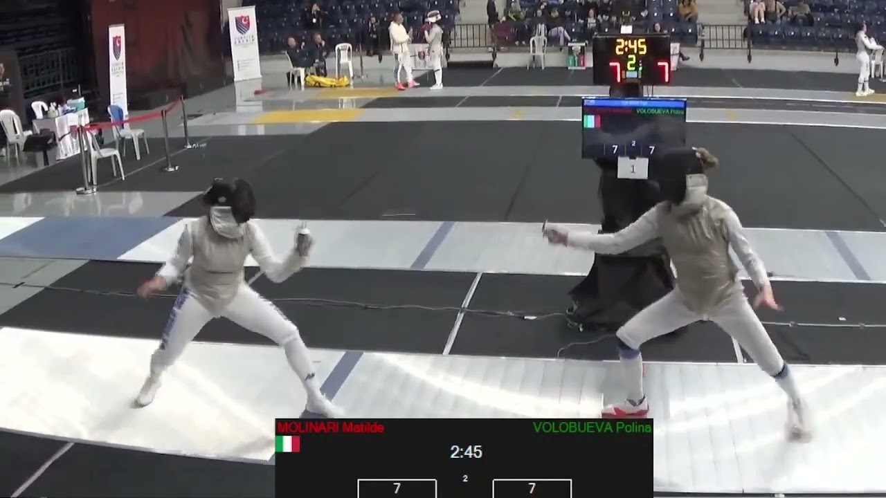 Istanbul World Cup 2024 JWF - L8 - Matilde Molinari ITA v Polina Volobueva RUS