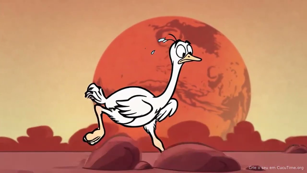 Astro, o Avestruz e seu Tênis Foguete