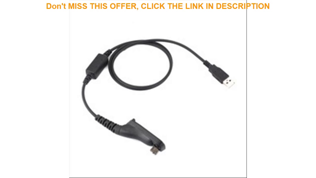Slide PMKN4012B 4012 USB Programming Cable for MOTOTRBO DP3600 DP3400 XPR6550 XPR7550 DGP6150 APX20