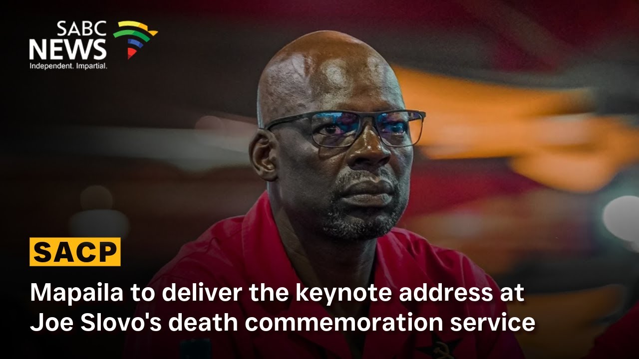 Mapaila to deliver the keynote address at Joe Slovo's death commemoration service