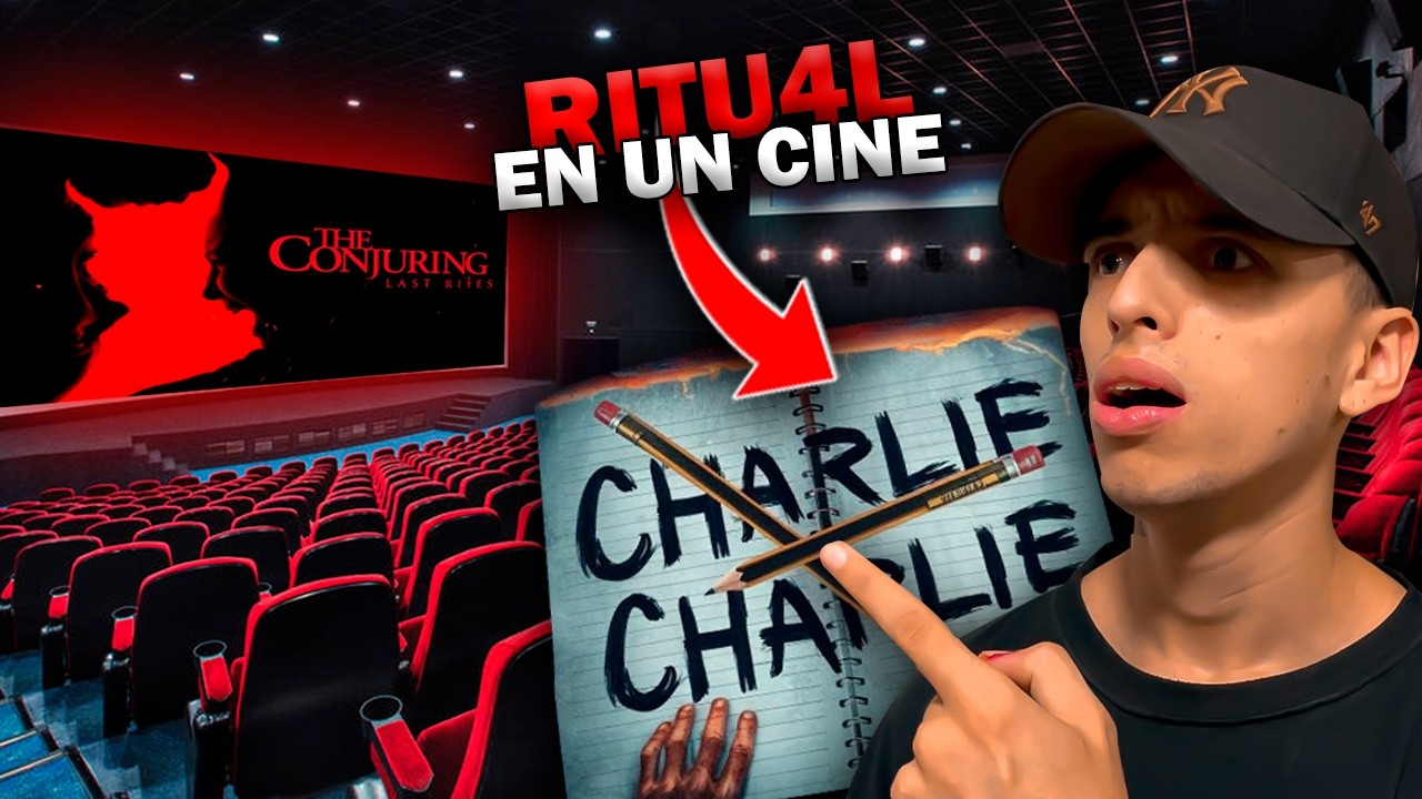 Hicimos un RITUAL REAL en el cine viendo El Conjuro 4 | Hitboy