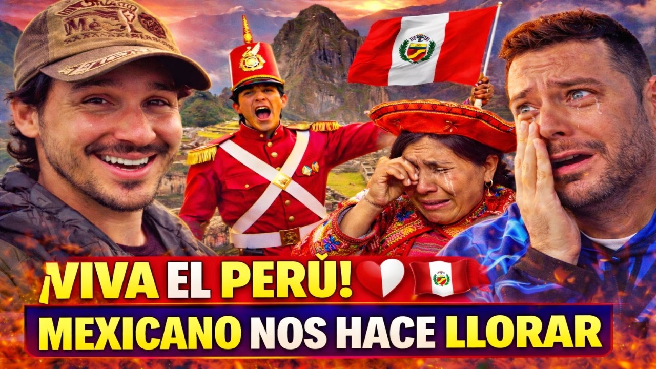 PERÚ ME HIZO LLORAR 😭 MEXICANO SE ENAMORA DEL PERÚ Y SU VIDEO SE HACE VIRAL