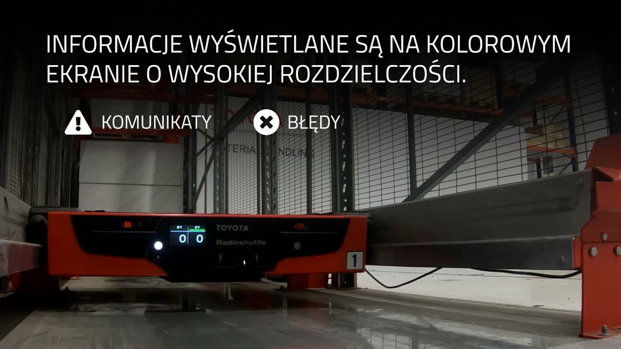 Radioshuttle RS 6.0 - najszybszy transporter palet dostępny obecnie na rynku