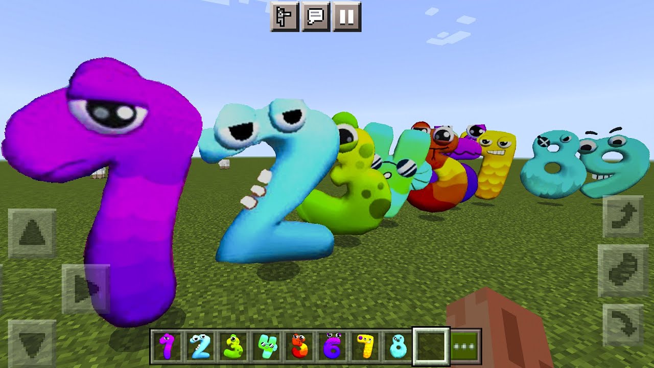 Number Lore Merge in Minecraft PE