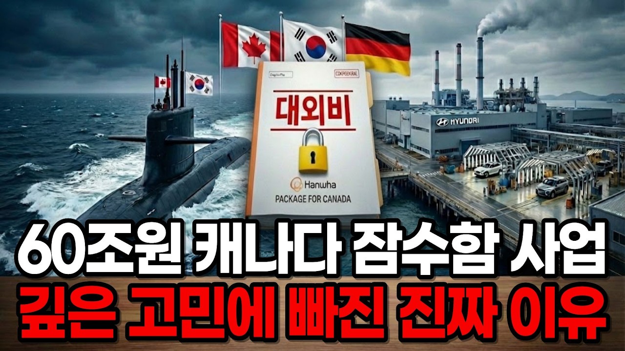 60조원 캐나다 잠수함 사업에 얽힌 진실들, 과연 사업의 향방은? | 시니어경제