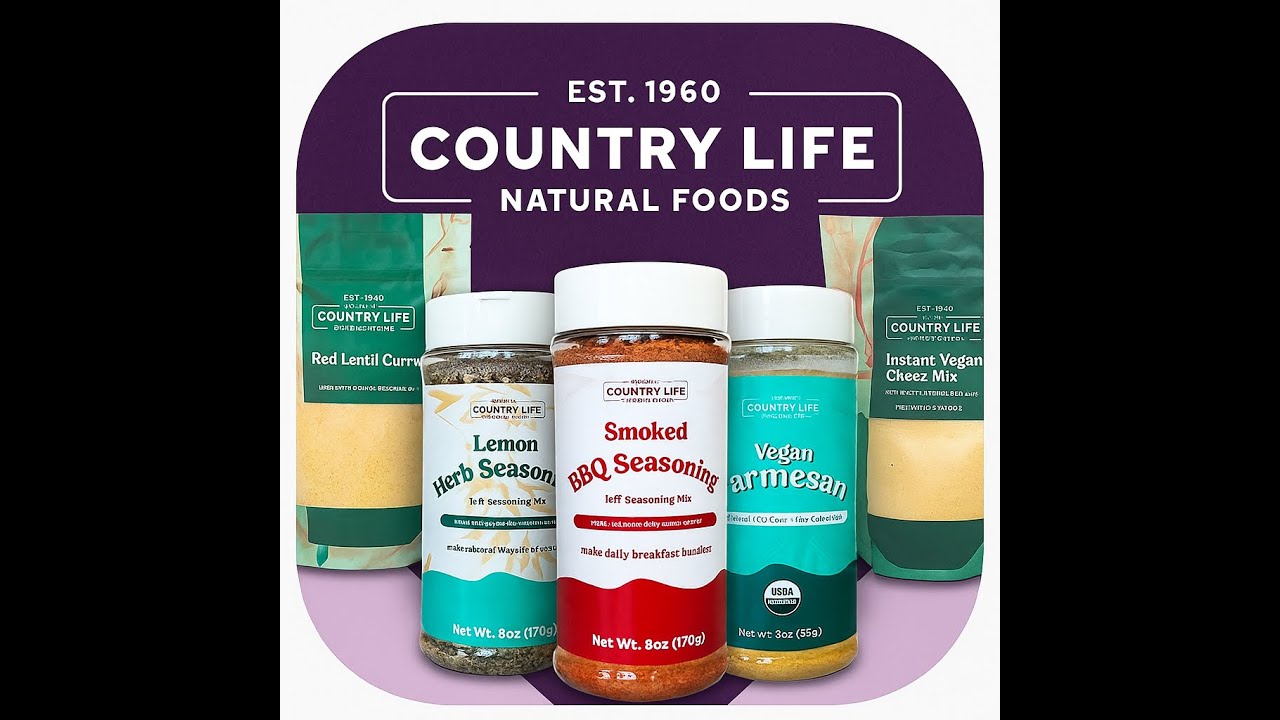 Just Mill It x Country Life Foods - Webinar