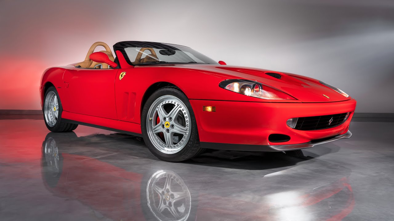 5:25 minutes of music with artistic 550 Barchetta Ferrari Photography