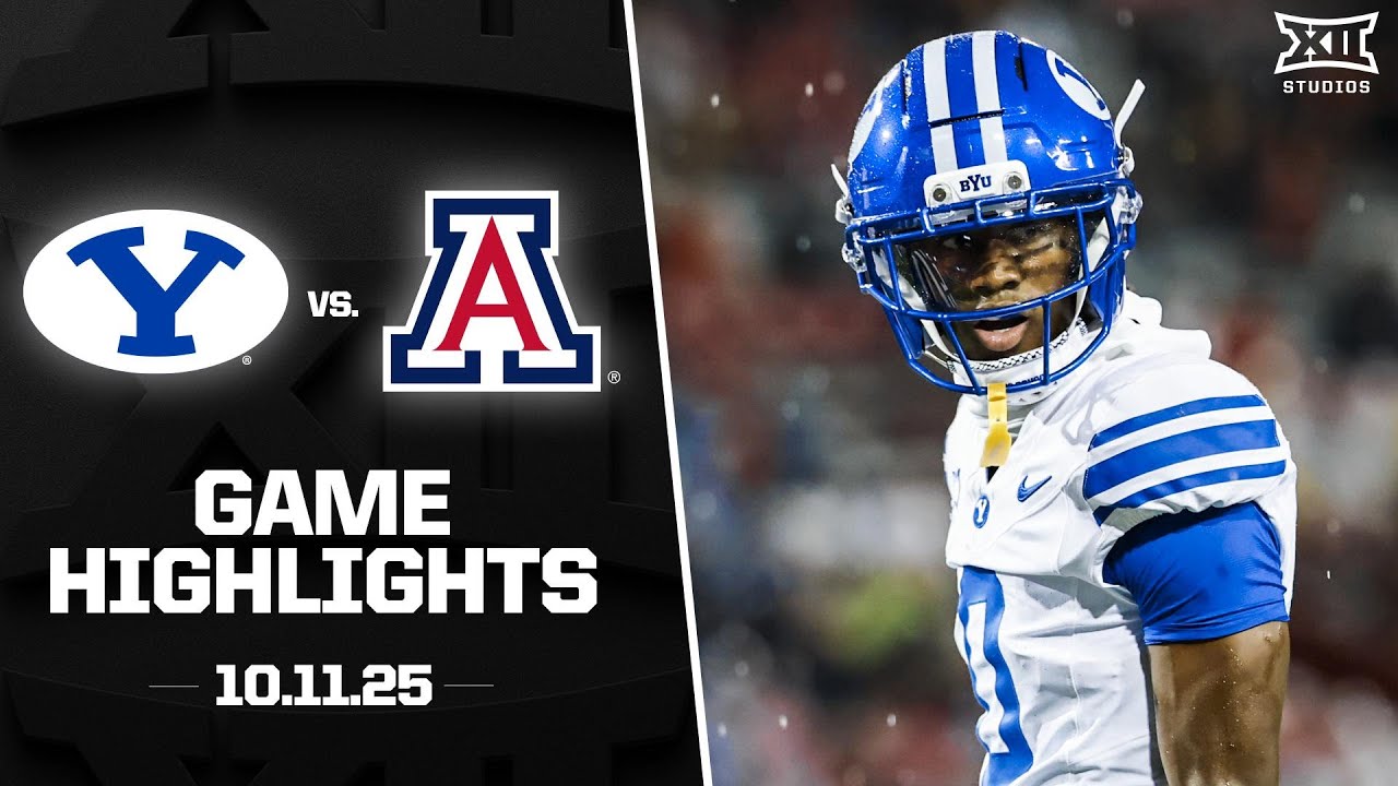 #18 BYU vs. Arizona Game Highlights | 2025 Big 12 Football