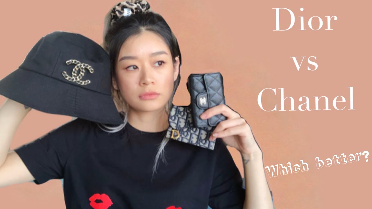 開箱｜Dior vs Chanel卡包 哪一款比較實用？小資女款超實搭別針
