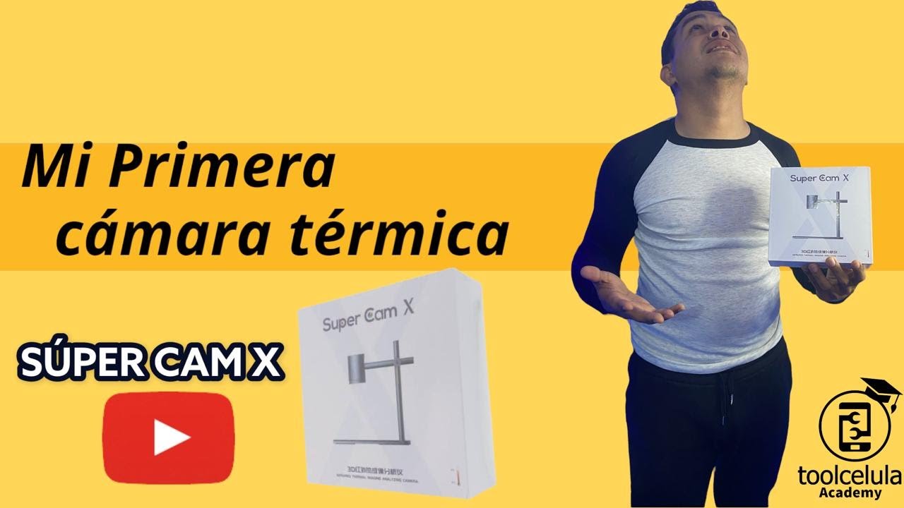 Mi primera Cámara térmica/ como instalar super Cam x