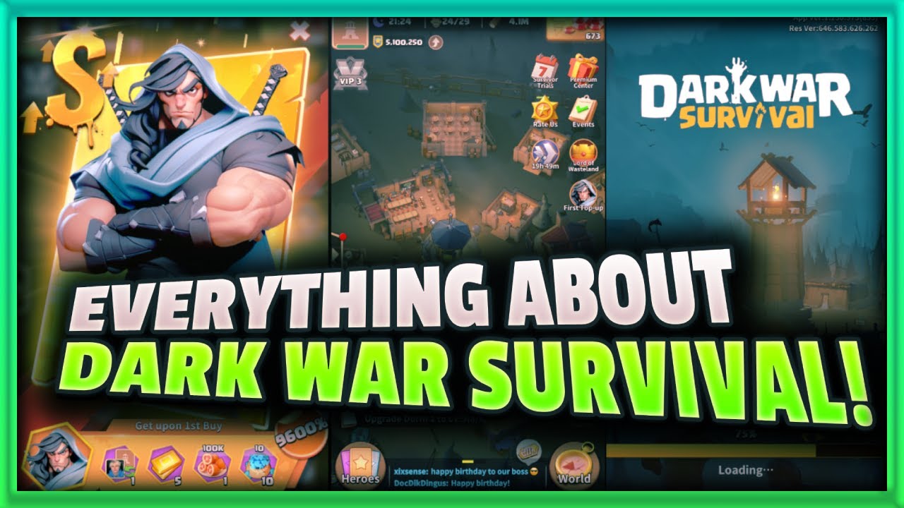 The ULTIMATE Beginner's Guide to Dark War Survival