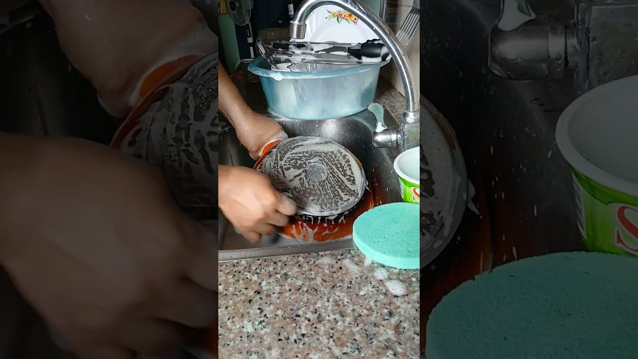 A Day in My Life (Washing used dishes)