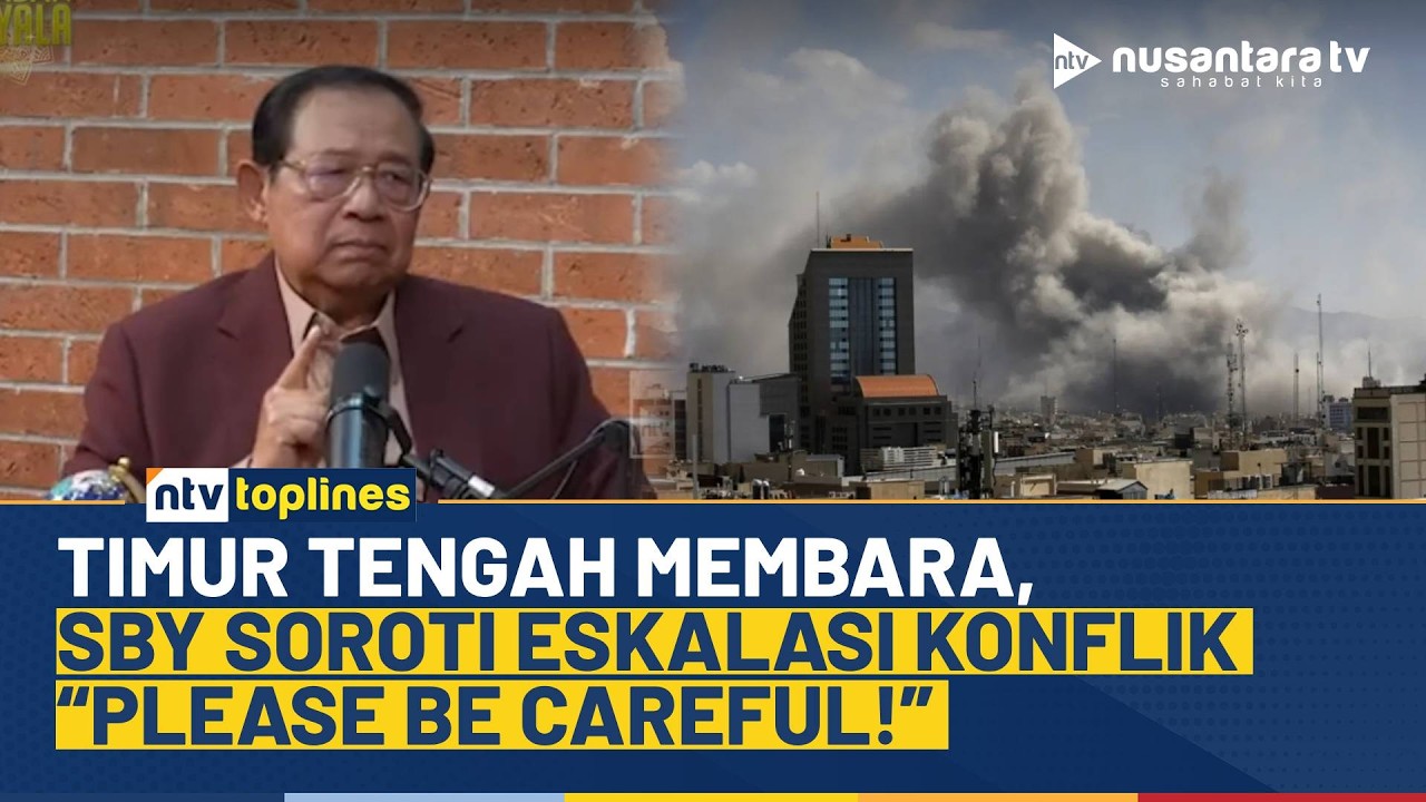 Konflik AS-Israel vs Iran Memanas, SBY: Presiden dan PM, Please Be Careful! | NTV TOPLINES