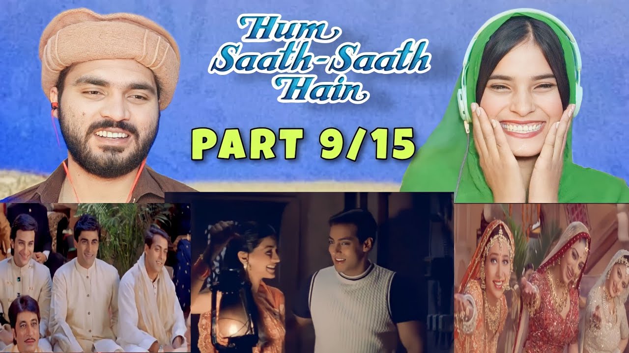 Hum Saath Saath Hain: engagement party | Salman Khan | Saif Ali Khan | Part 9/15 |Pakistani Reaction