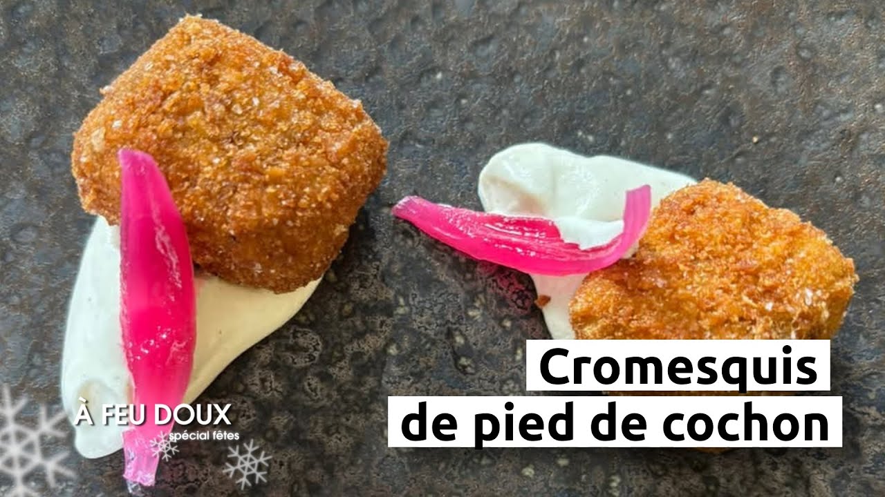 Cromesquis de pied de cochon