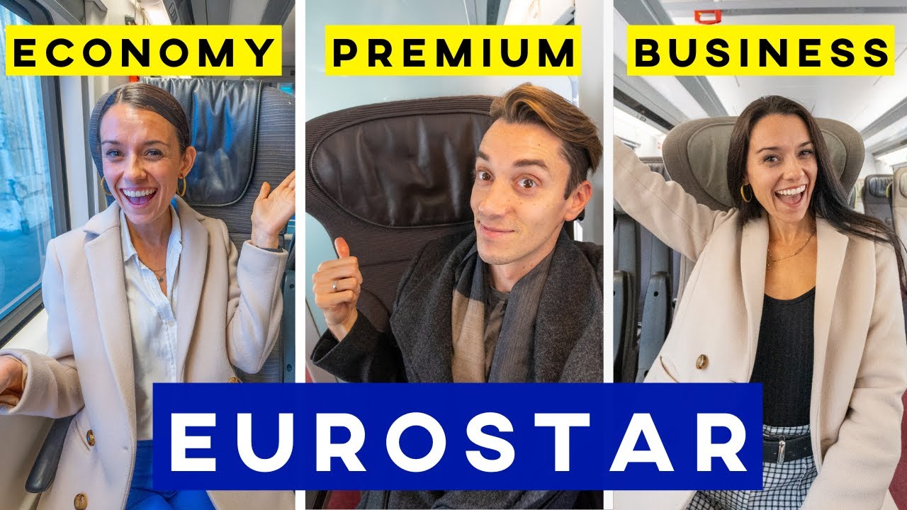 Какой класс Eurostar ЛУЧШИЙ? (реклама) Лондон — Париж | Бизнес, Премиум и Эконом