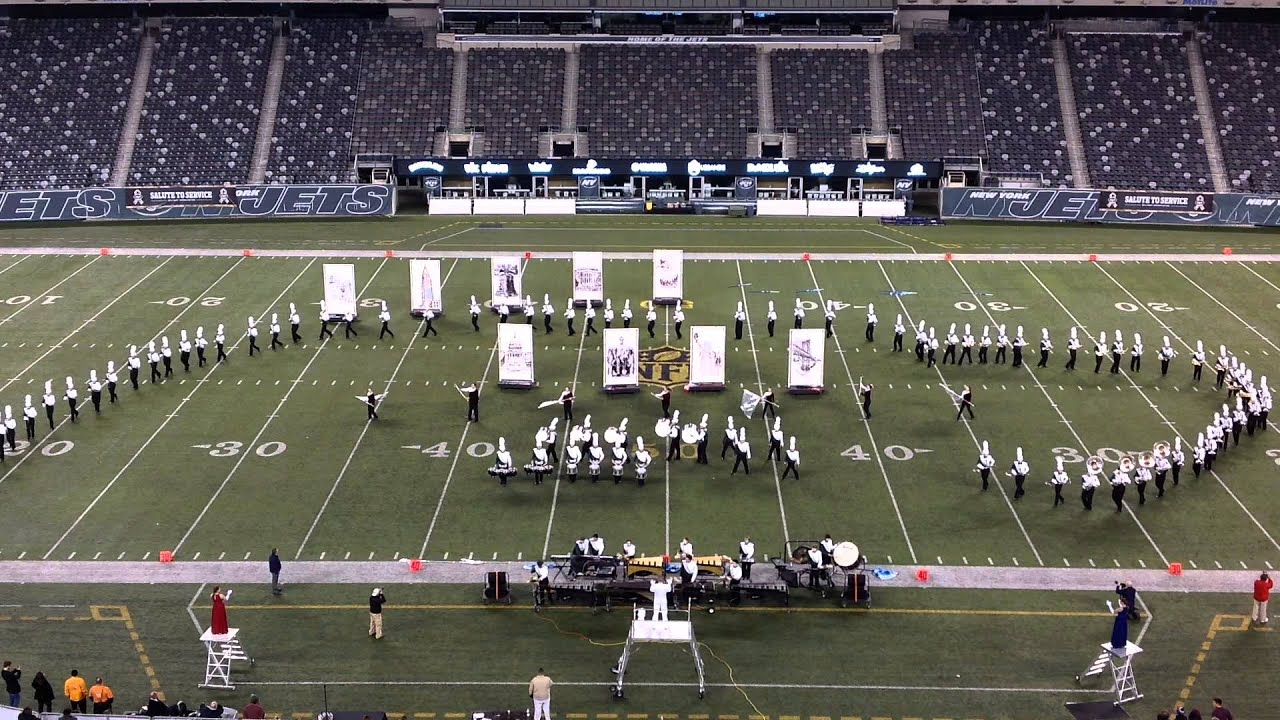 2015 New Milford High School Marching Band and Color Guard at US Bands Open Nationals