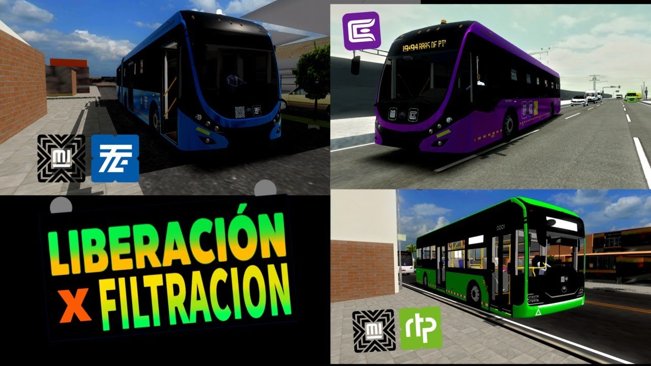 MOD Trolebús ( x Filtración ) y RTP Yutong / Protón Bus Simulator 
