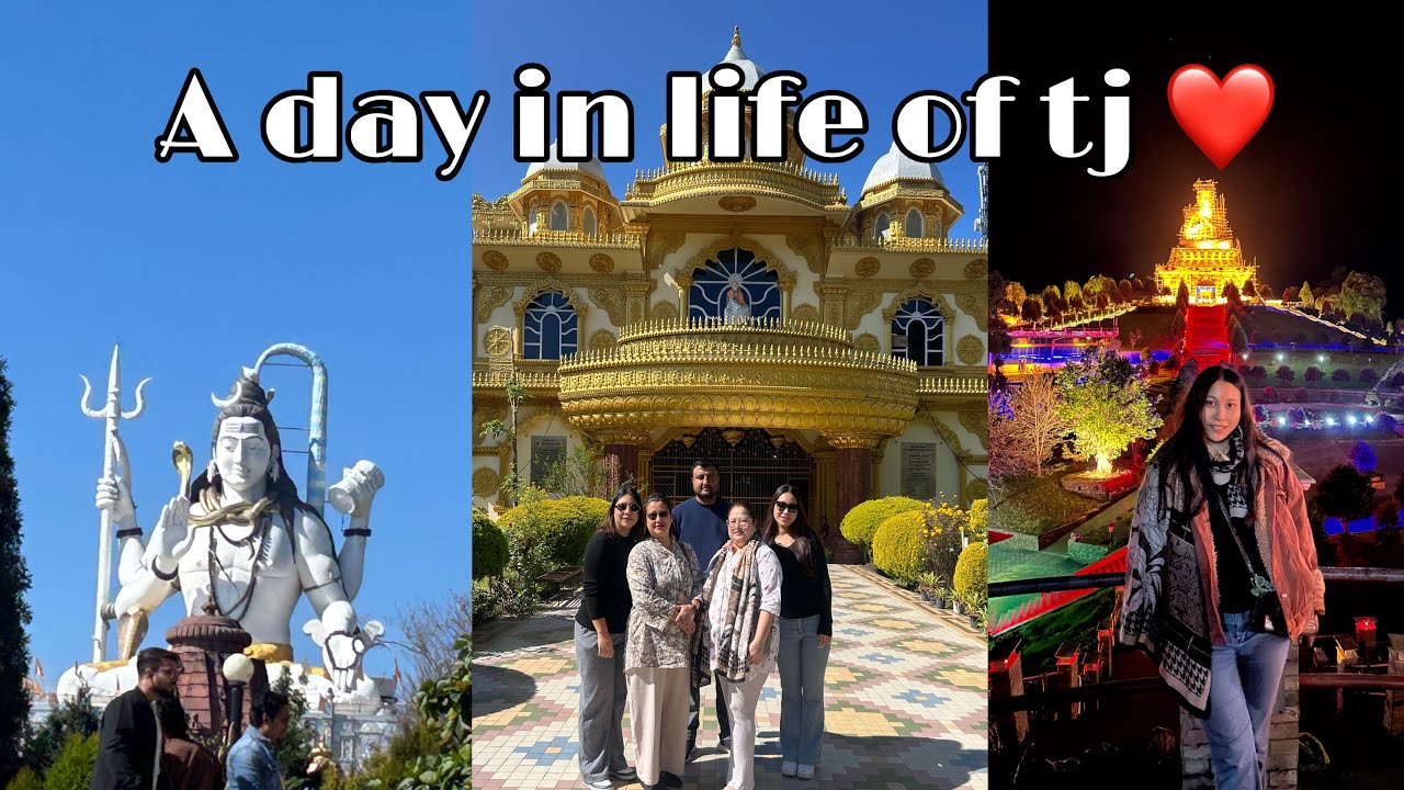 A Day in the Life of TJ ❤️ | Temple Hopping, Peace & Family Moments