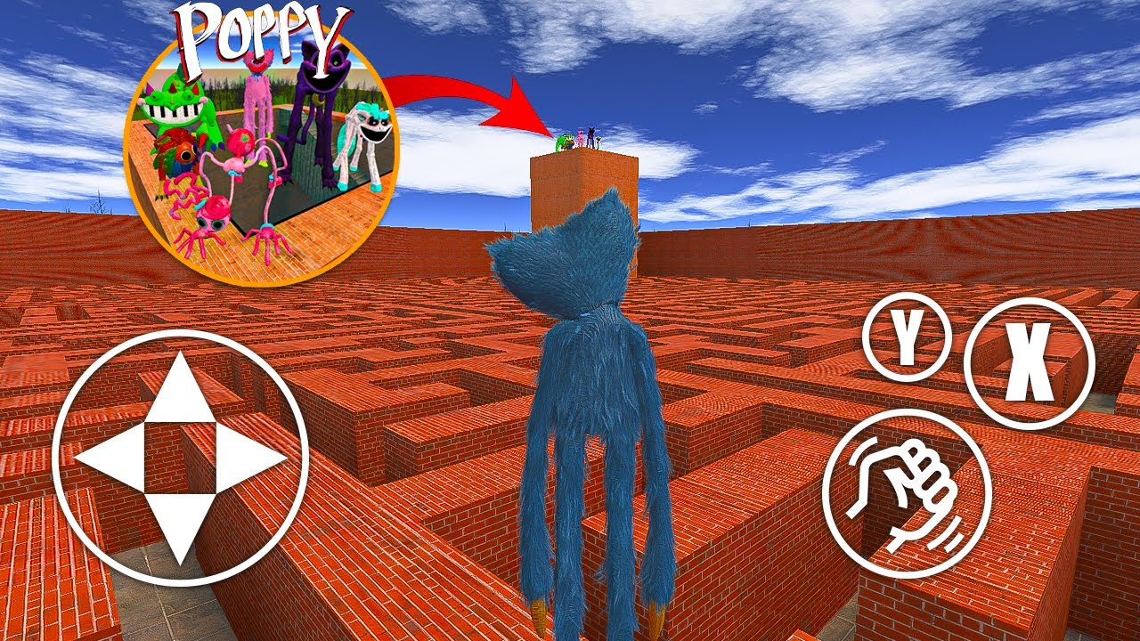 Huggy wuggy vs All Poppy Playtime Epic Battle in Garry’s Mod!