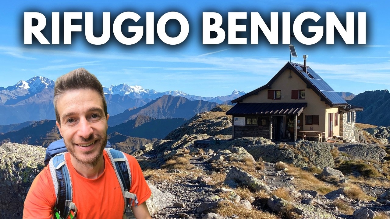 RIFUGIO BENIGNI dal Canalino ⛰️  Discesa con anello dal Sentiero dei Vitelli
