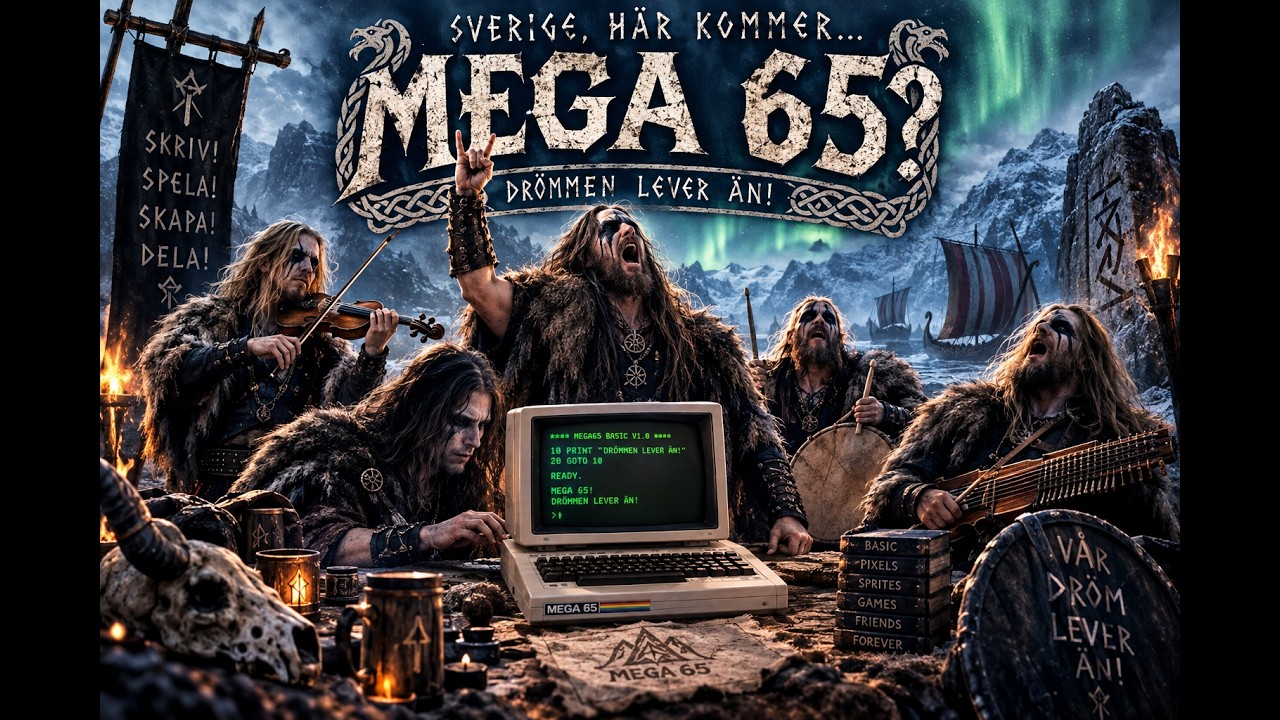 MEGA65 &mdash; Dr&ouml;mmen Lever &Auml;n