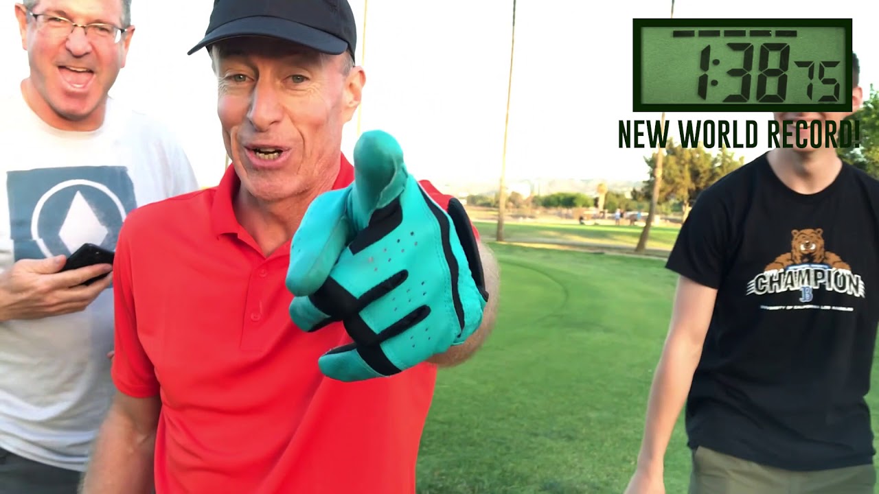 Brad Kearns - Speedgolf Guinness World Record (fastest single hole of golf ever played)