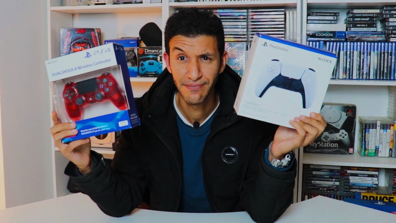 Dualsense |الفرق بين يد بلايستيشن 4 ويد بلايستيشن 5