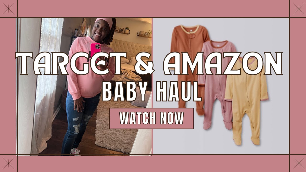 Huge Target Haul and Amazon Haul.....#targethaul #targetbabyhaul