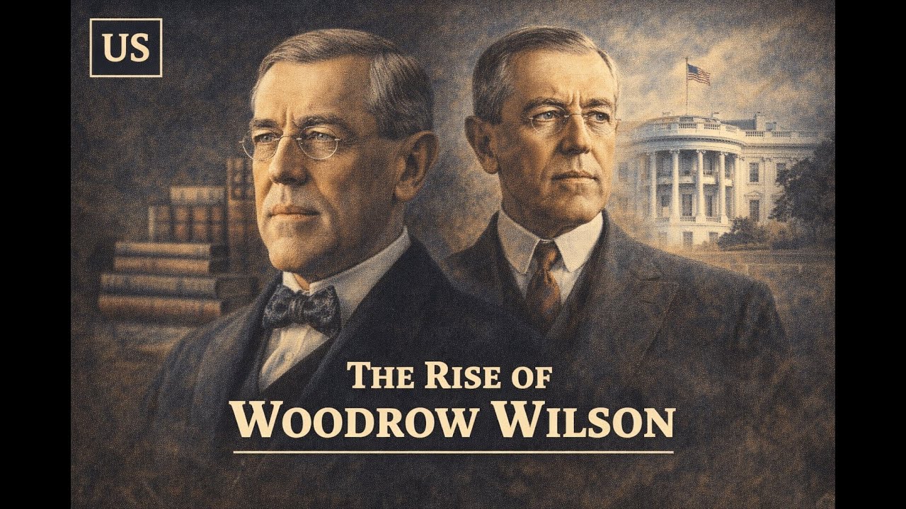 The Rise of Woodrow Wilson. USA becomes a Superpower Ep.23