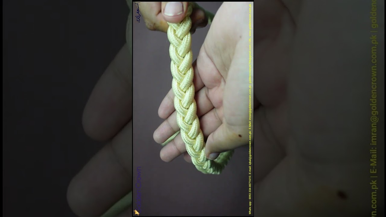 Military Shoulder Cord Fourragere, Military Shoulder Cords Latest Manufacturers