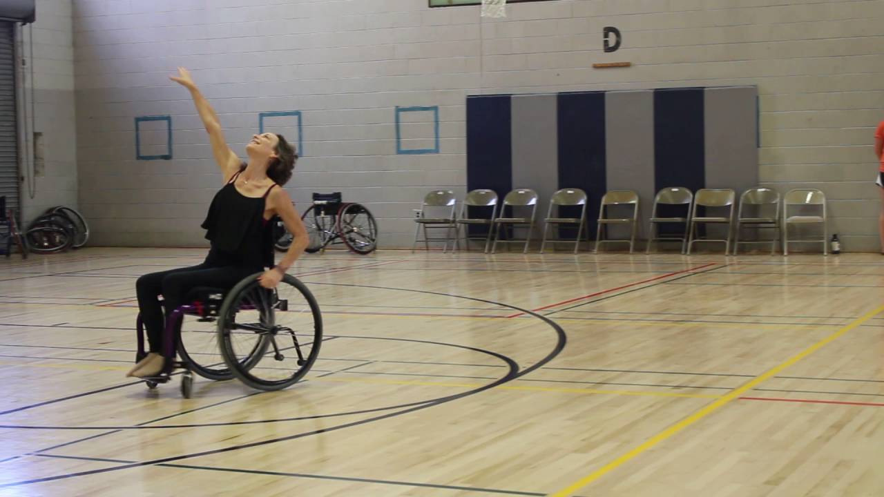 Marka Danielle Performs Wheelchair Dance Routine at Shots With A Spin