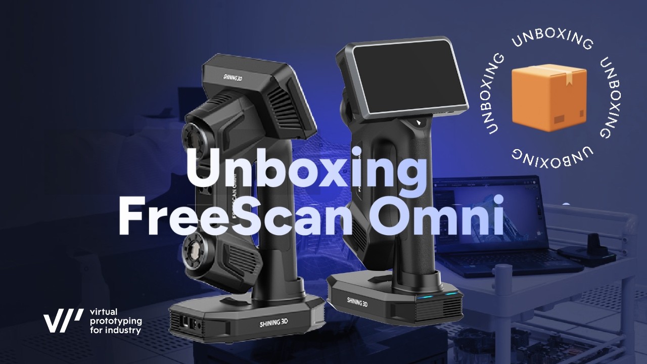 Unboxing skanera FreeScan Omni 📦
