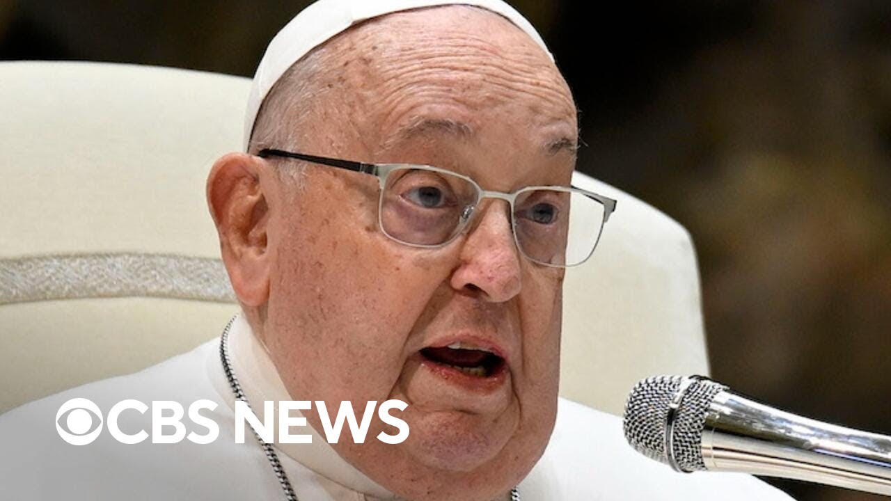 Vatican releases first audio of Pope Francis after being hospitalized