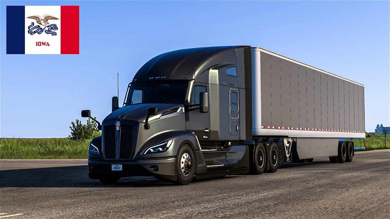Exploring The Iowa DLC for American Truck Simulator