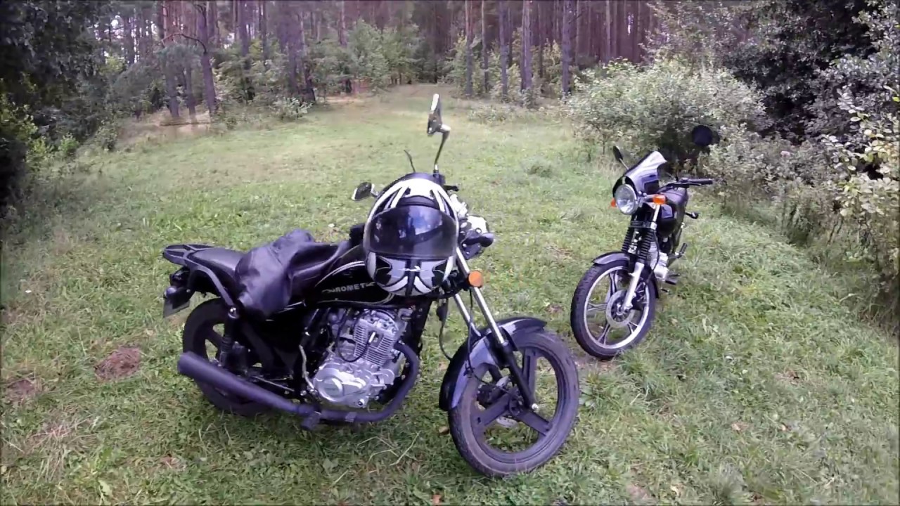 Romet K 125 | Romet Soft Chopper 125 | Wycieczka nad jezioro