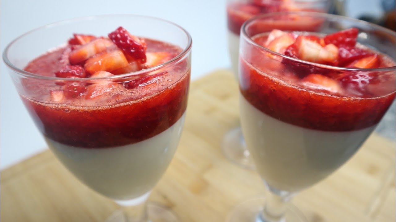 Panna Cotta de Morango