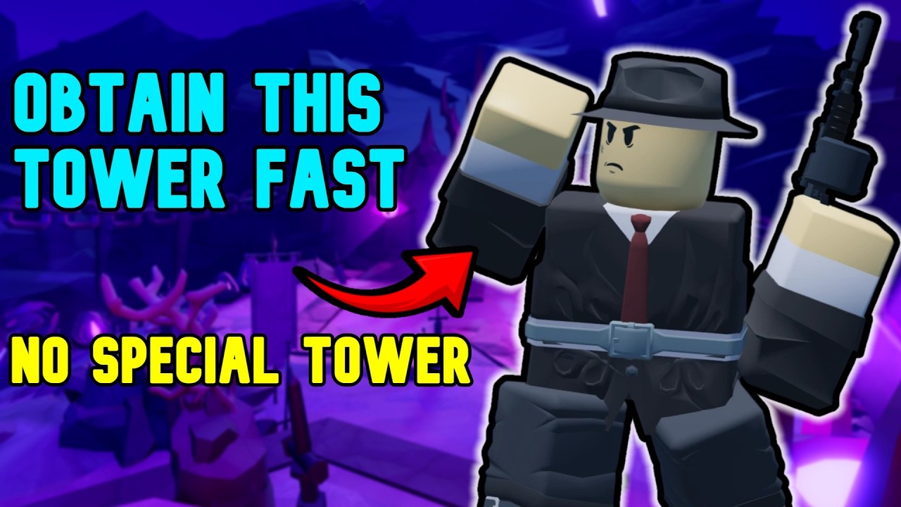 Grind For KINGPIN Tower Fast + No Special Tower | Full Guide Tower Defense Simulator