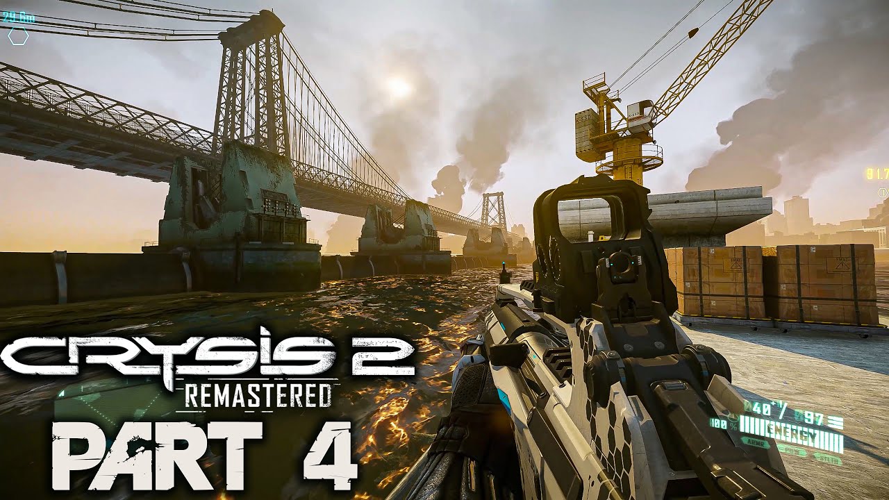 Каменные джунгли — Crysis 2 Remastered — Часть 4 — 4K RTX ВКЛ.