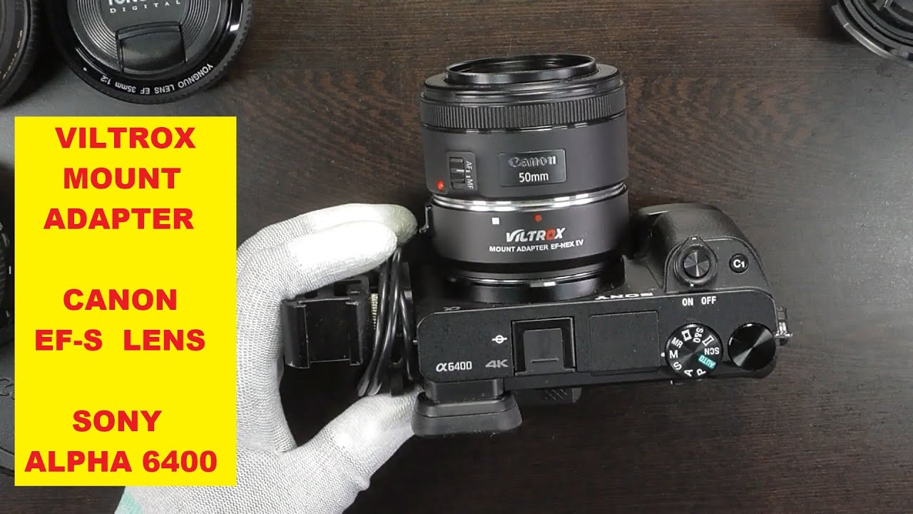 VILTROX   EF NEX IV Auto Focus Mount Adapter for Canon to Sony E Mount Series in HINDI