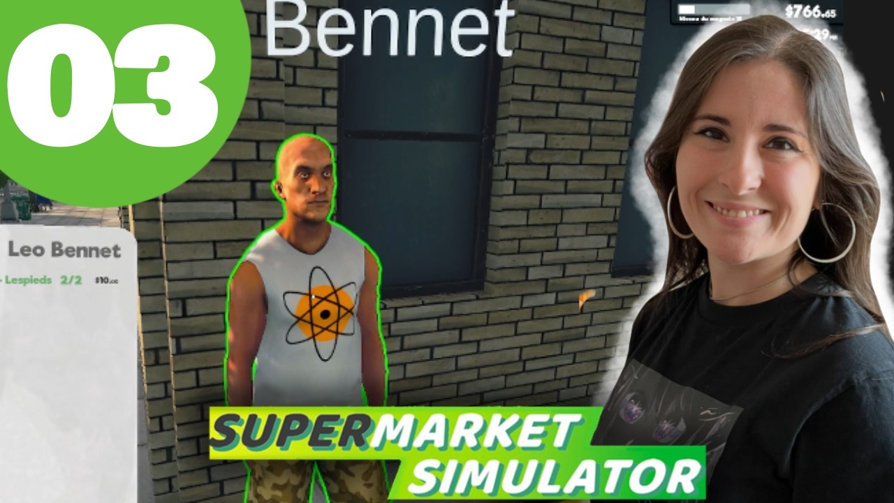 📦 Première Livraison & Nouvel Employé pas très doué !! [Supermarket Simulator - Let's Play 03]