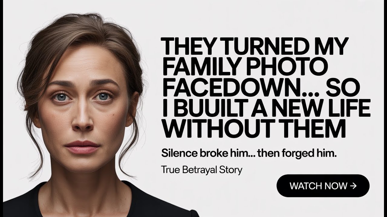 They Turned My Family Photo Facedown… So I Built a New Life Without Them
