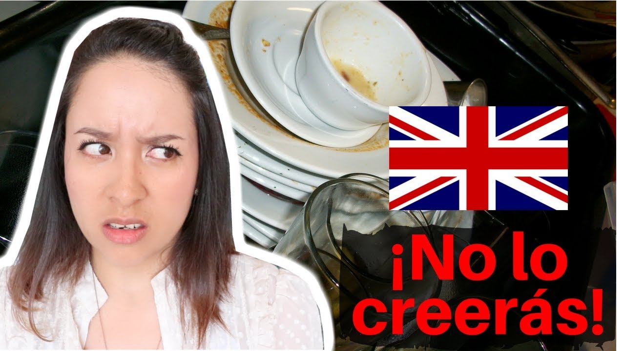 ¿PORQUE los Ingleses LAVAN los TRASTES ASI? | MARI EN LONDRES |
