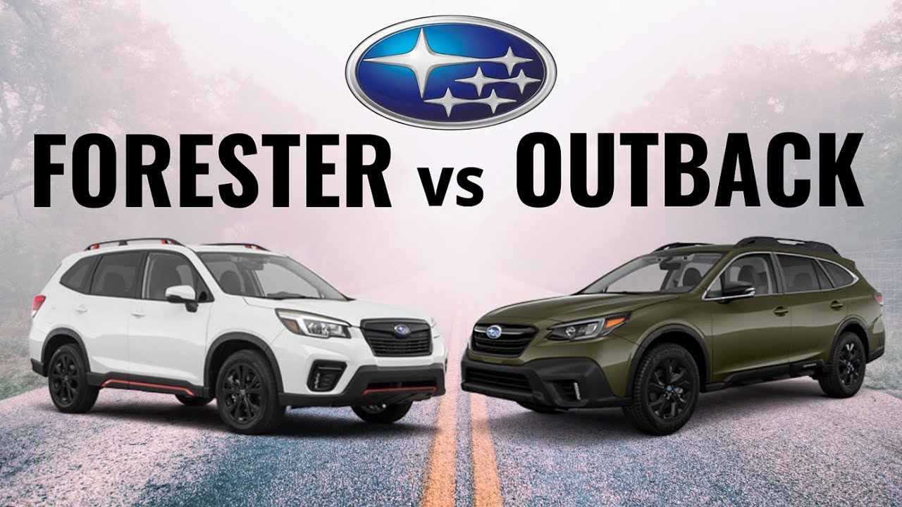 2021 Subaru Outback VS. 2021 Subaru Forester - Which Do You Pick?