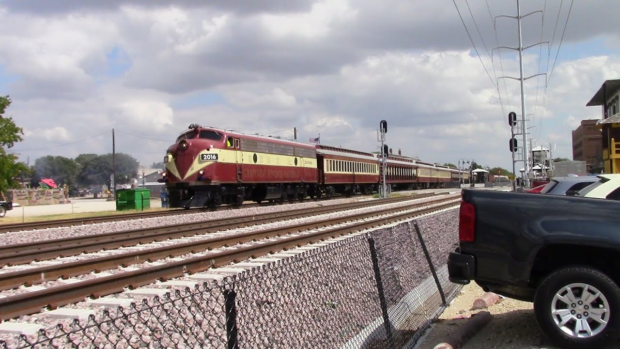 EMD FL9 Restored to Operation on the Grapevine Vintage Railroad! 9/29/19