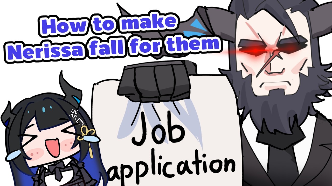 Nerissa’s Dad Teaches How to Rizz Up His Daughter【Hololive Animation】