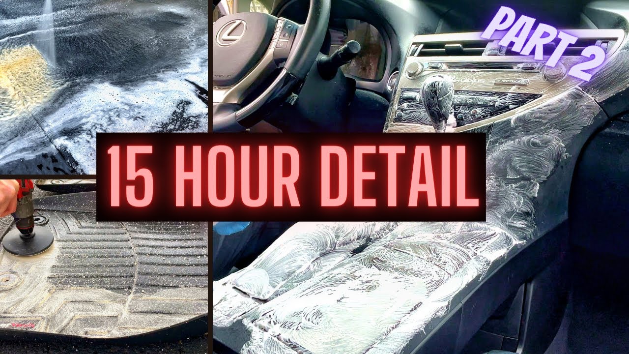 Lexus 350 RX Deep Clean - Detail Series Part 2: Interior